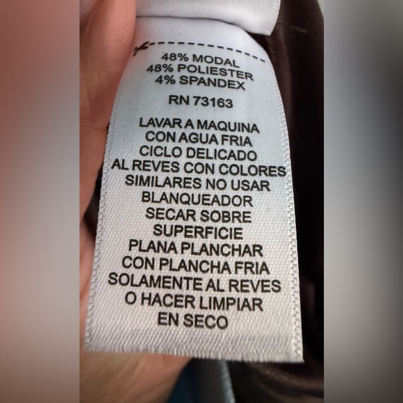 RACHEL ZOE Faux Leather Coated women’s Leggings Brown Stretch Pants, SIZE XS - Picture 13 of 13